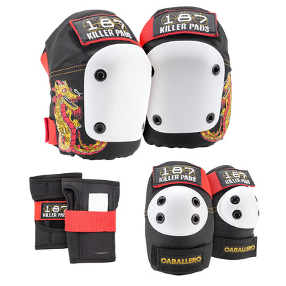 187 Killer Pads - STEVE CABALLERO PAD SIX PACK LG/XL