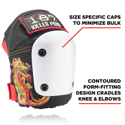 187 Killer Pads - STEVE CABALLERO PAD SIX PACK LG/XL