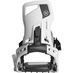 Nidecker - Men's Snowboard Bindings, Supermatic. White. 2025