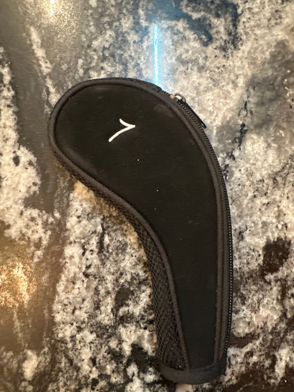 USED Black #7 Iron Head Cover
