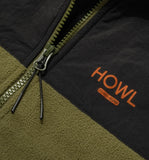 Howl - Jacket, Zip Polar Fleece. Army