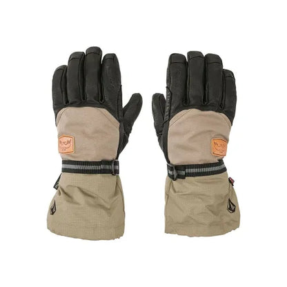 Volcom - Gloves, 91 Gore-Tex. Chestnut Brown