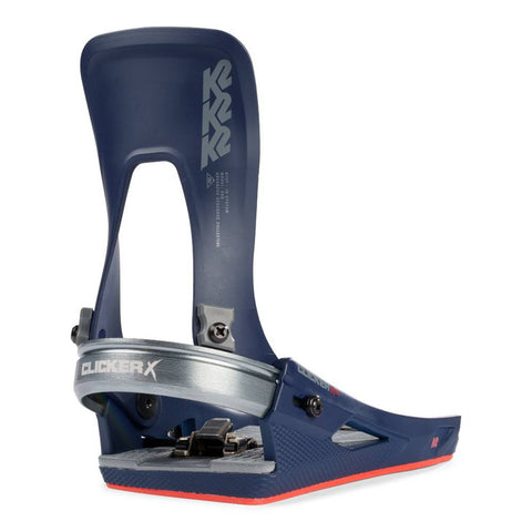 K2 - Men's Snowboard Bindings, Clicker X HB. Blue