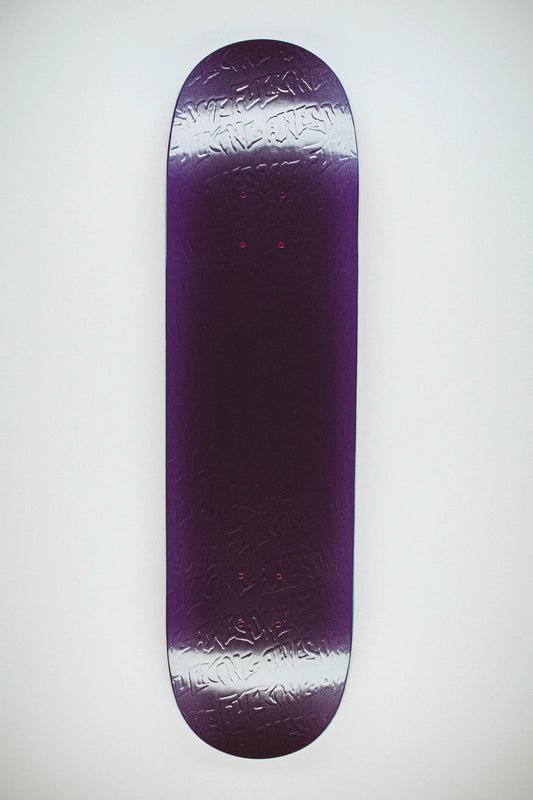 Fucking Awesome - Phantom Purple Embossed, 8.18"