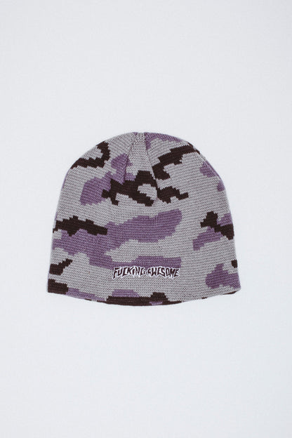 Fucking Awesome - Embroidered Stamp Logo Skully Beanie