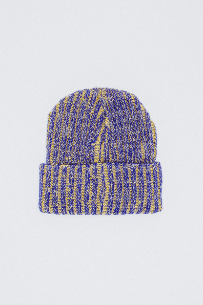 Fucking Awesome - Reflective Stripe Beanie , Yellow/Blue
