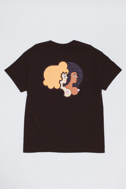 Fucking Awesome - Two Women Tee, Black
