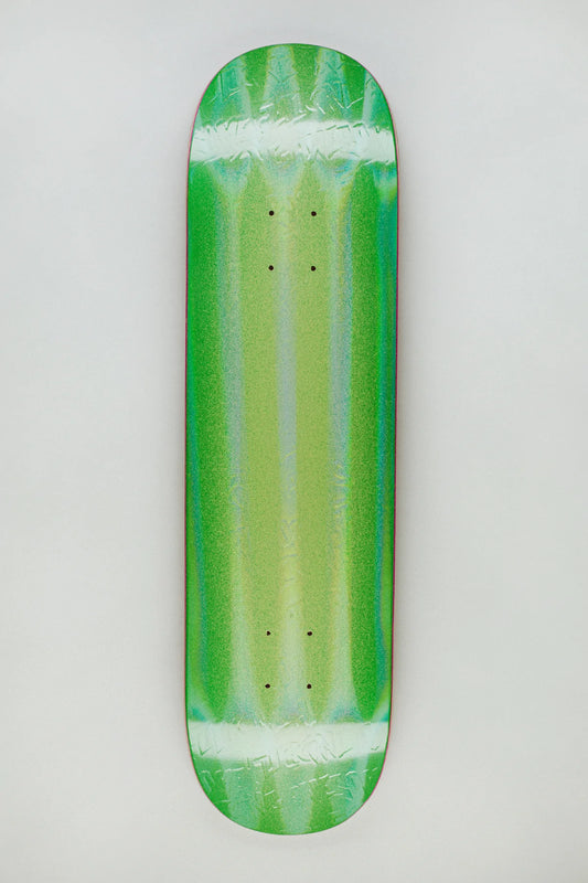 Fucking Awesome - Neon Green Stamp Embossed Deck
