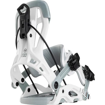 Nidecker - Unisex Snowboard Bindings, Flow Nexus. White. 2025