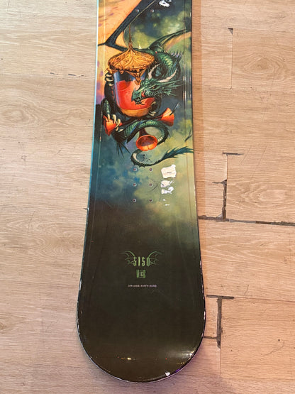 USED Vice 5150 snowboard 159
