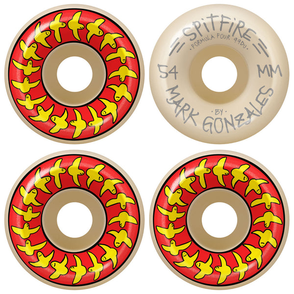 Spitfire - Wheels, Gonz Birds, Conical Full. F4, 99DU.