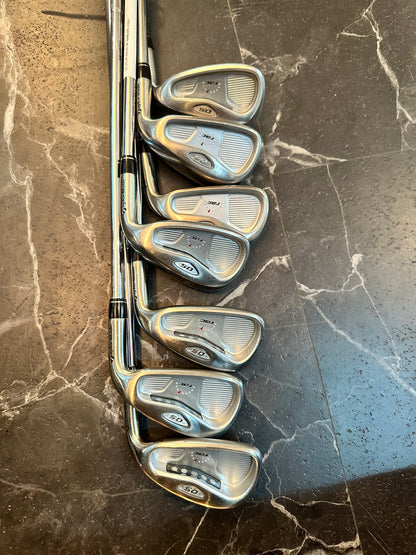 USED TaylorMade rac OS iron set 3-P RH