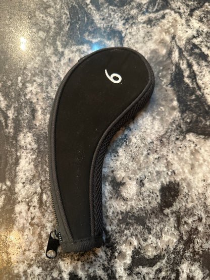 USED Black #6 Iron Head Cover