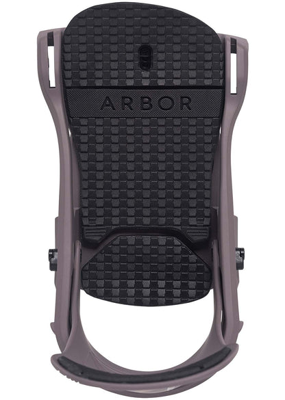 Arbor - Demo Snowboard Bindings, Acacia , Women’s , Small , Purple
