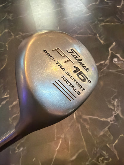 USED Titleist PT 15 Degree Pro Trajectory Metal #3 Wood RH
