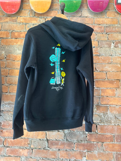 The Local Skateshop-Krooked Skateshop Day Hoodie, Black
