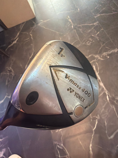 USED Yonex V-Mass 400 9 Degree Driver LH w/Cover