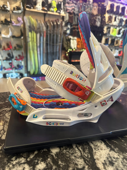 Used Burton Bindings Scribe Est, Size Medium