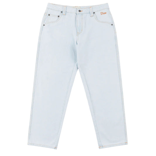 Dime - Pants, Classic Relaxed Denim. Light Washed.