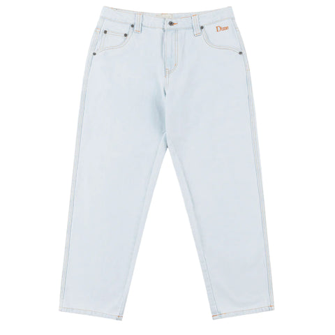 Dime - Pants, Classic Relaxed Denim. Light Washed.