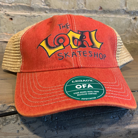 Local - Hat, Drippy Frog Font Trucker