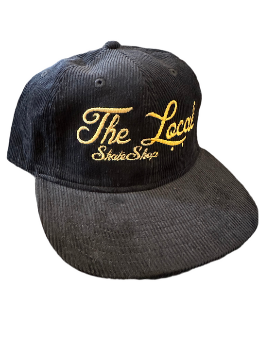 The Local - Hat, Classic Script. Corduroy