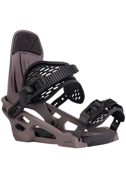 Arbor - Demo Snowboard Bindings, Acacia , Women’s , Small , Purple
