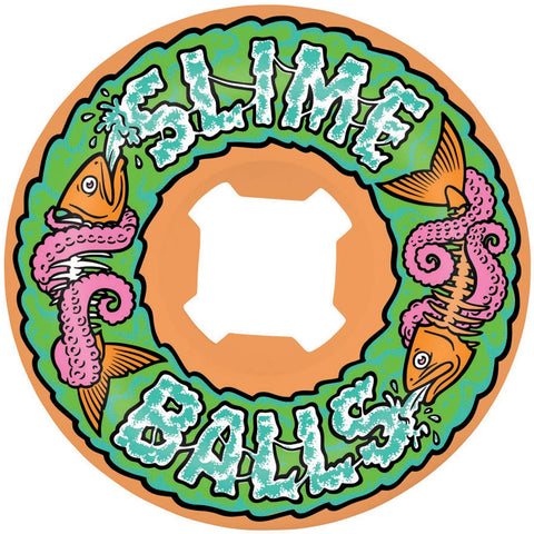 Slime Balls - Wheels, Fish Balls Speed Balls Orange 99A