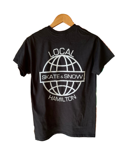 The Local SkateShop - Local Hamilton Globe, Tshirt