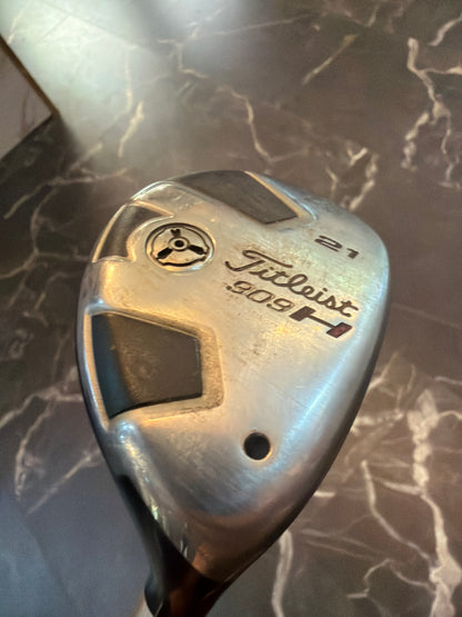 USED Titleist 909H 21 Degree Hybrid RH w/Cover