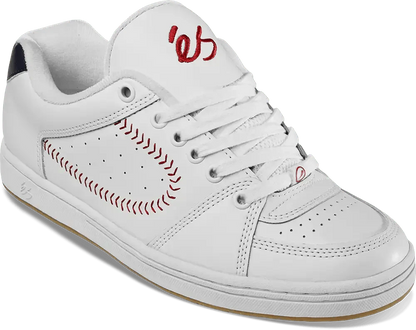 ES Shoes - Accel, WHT/BLU/RED