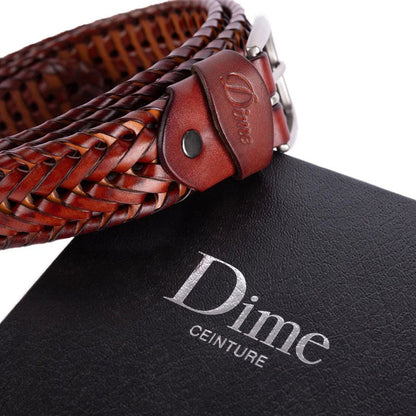 Dime - Belt, Braided Leather.