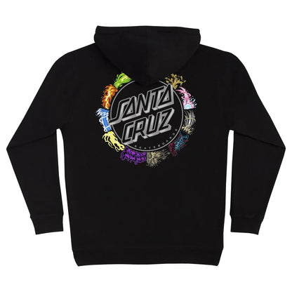 Pokémon & Santa Cruz Power Dot Mens Hoodie
