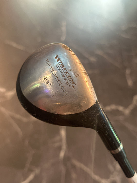 USED Warrior Custom Golf TCP Tech 23 Degree Hybrid RH