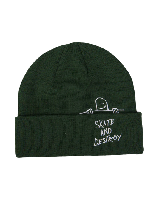 Thrasher - Beanie, Gonz Sad Fold. Forest Green