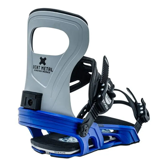 Bent Metal - Men’s Snowboard Bindings, Joint. Blue. 2025