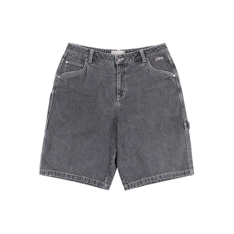 Dime - Shorts, Classic Denim. Faded Black.