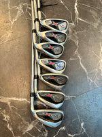 USED Callaway X Hot iron set 4-Pw 7 clubs RH Stiff flex