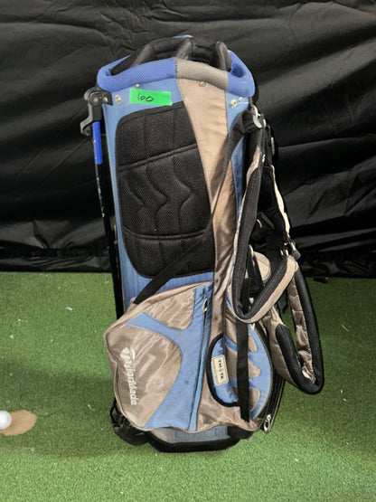 USED TaylorMade Golf Bag , Grey/Blue