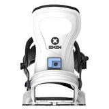 Bent Metal - Unisex Snowboard Bindings, Joint. White. 2025