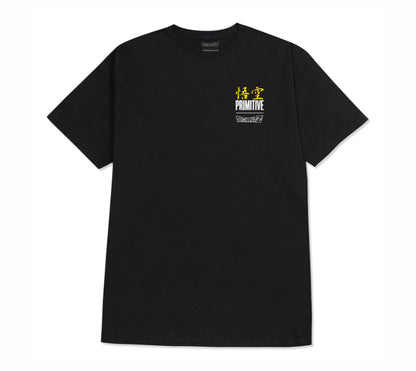 Primitive - T Shirt, Dragon Ball x Primitive Goku Energy. Black