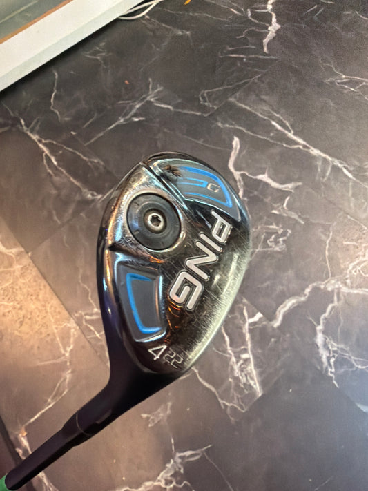 USED PING G #4 Hyrbid 22 Degree RH w/Cover