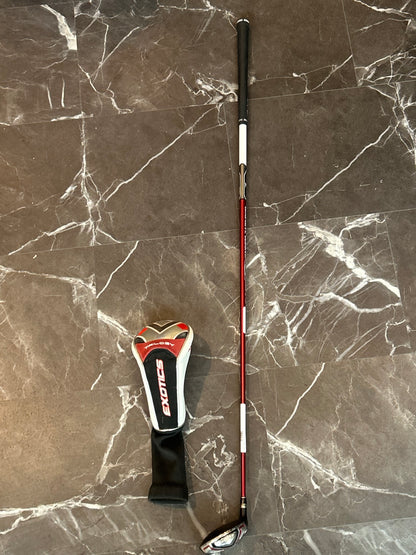 USED TourEdge Exotics X-Rail Fairway 3 Wood LH w/Cover
