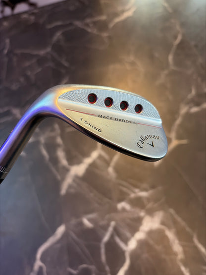 USED Callaway Mack Daddy 4 Chrome Wedge 54 Degree LH