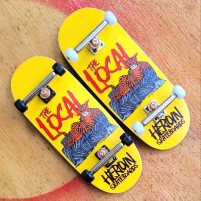 Board Kennel - Local Fingerboards, FOS x Heroin Egg Shape