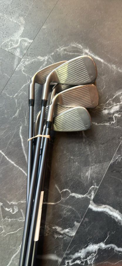 USED Ping Gmax iron set 4-9 Pw is missing RH Senior flex