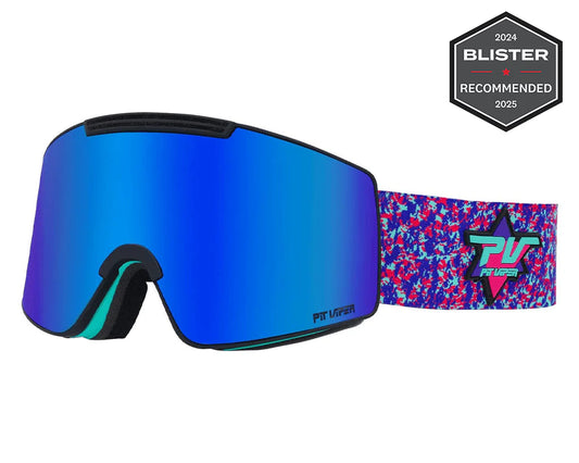 Pit Viper - Goggles, Fun Rug Proform. Blue/Purple