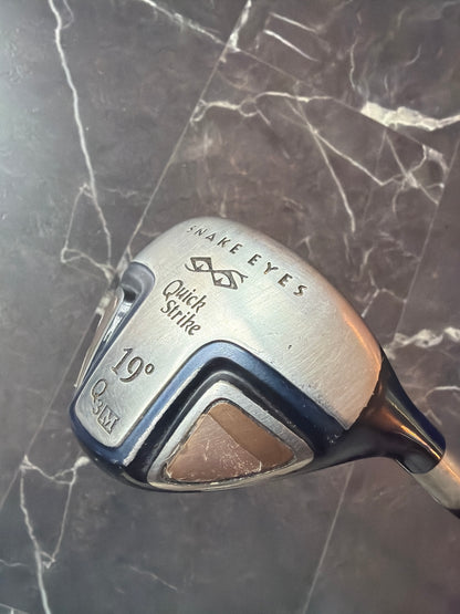 USED Snake Eyes Quick Strike 19 Degree Hybrid RH