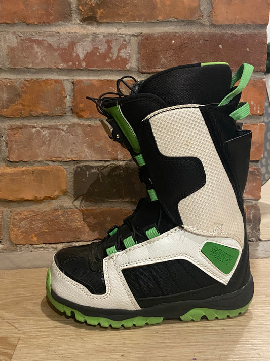 SIZE 3.5 - Sims - Used Kids Snowboard Boots