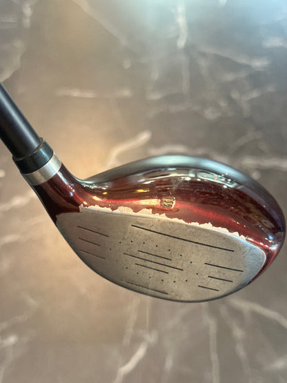 USED WIlson Deep Red Fat Shaft 3 Wood 15 Degree LH